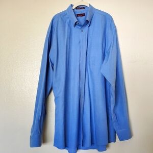 Nordstrom Blue Long Sleeve Button Up